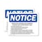 Signmission Inspection Criteria For Chemical Storage, 10 in W x Rectangle, Plastic OS-2PACK-NS-P-710-L-13709 - alternate 1